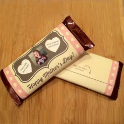 Admirable Personalized Happy Mothers Day Cadbury Temptation Almond Bar to India