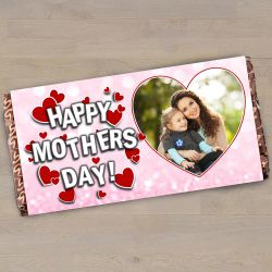 Marvelous Cadbury Bournville Personalized Photo Chocolate for Moms Day to India