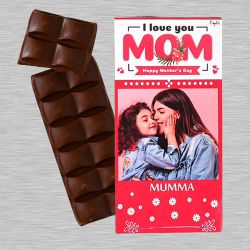 Delicious Cadbury Dairy Milk Silk Fruit n Nut Bar with Personalized Photo to India
