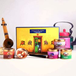 Explore India Tea Gift Box to Palai