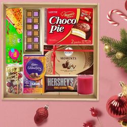 Delicious Merry Christmas Treats Gift Tray to Cooch Behar