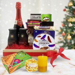 Stunning Christmas Goodies Gift Basket to Cooch Behar