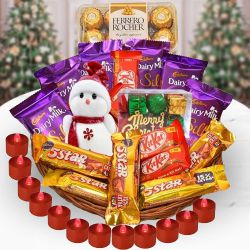 Chocolate-Lovers X-Mas Gift Basket to Hariyana