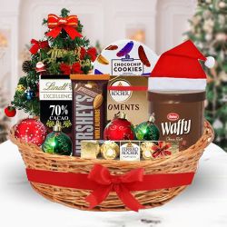 Choco Extravagance Basket for Christmas to Kanjikode