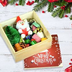 Elegant Christmas Special Gift Box to India