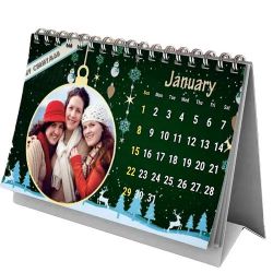 Christmas Special Personalized Table Calendar to Hariyana