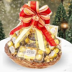 Mixed Bag of Ferrero Rocher for Christmas to Muvattupuzha