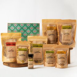 Delectable Baked N Roasted Goodies Hamper to Palai