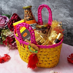 Scrumptios Delights Gift Basket for Mom to Marmagao