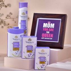 Exclusive Photo Frame N Fragrance Gift for Mom to Sivaganga