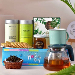 Premium Tea Time Assortment Hamper for Mom to India