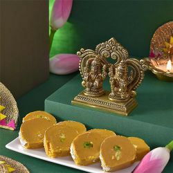 Laxmi Ganeshs Delightful Blessings Gift to Kanyakumari