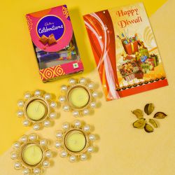 Gleaming Diwali Chocolate Delights Gift Box to Muvattupuzha