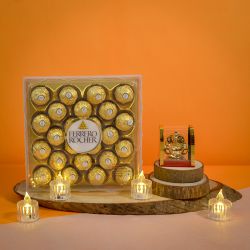Sweet  N  Sacred Diwali Gift Box to Lakshadweep