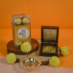 Sacred Ganesh Lakshmi Paduka N Decadent Chocolates to Perumbavoor