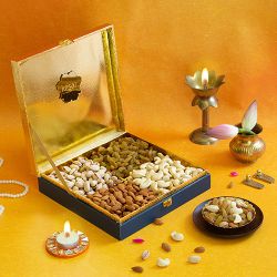 Festive Nut Trio Delight Gift Box to Ambattur