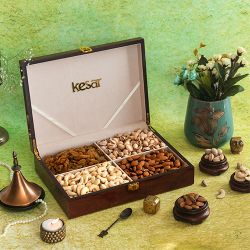 Lustrous Diwali Nut Medley Box to Perumbavoor