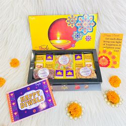 Nutty  N  Chocolatey Goodies Diwali Box to India