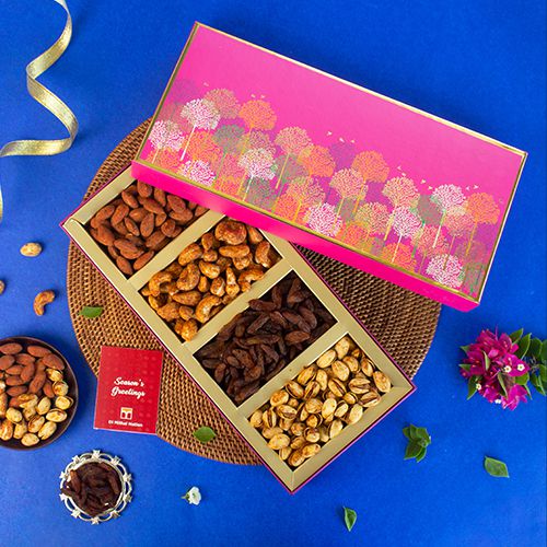 Deluxe Nut Assortment Gift Box to Tirur