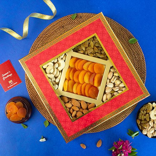 Deluxe Dried Fruit Assortment Gift Box to Tirur