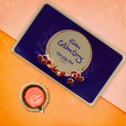 Diwali Treasures  Diya  N  Cadbury Delights to Kanjikode