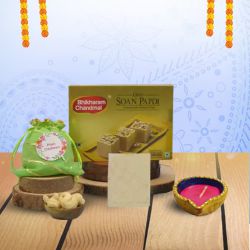 Diwali Sweets And Diya to Chittaurgarh