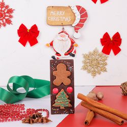 Handcrafted Christmas Chocolate Bar to Chittaurgarh