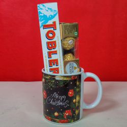 Christmas Mug of Chocolaty Magic to Muvattupuzha
