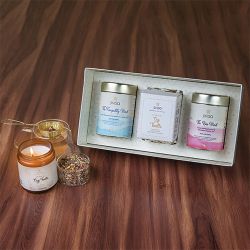 Aromatic Candle N Tea Combo to Hariyana