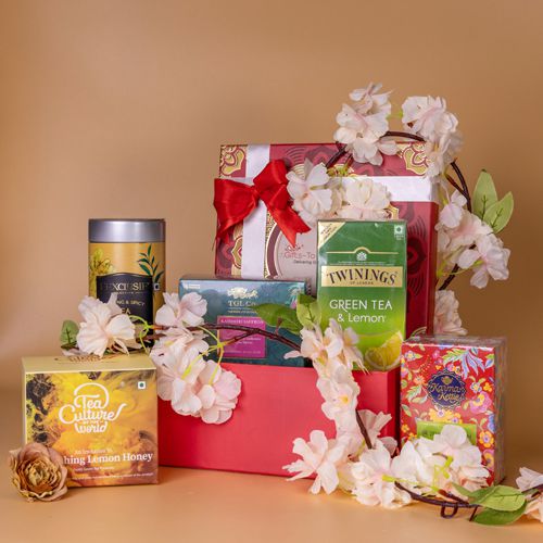 Deluxe Tea Lovers Gift Hamper to Marmagao