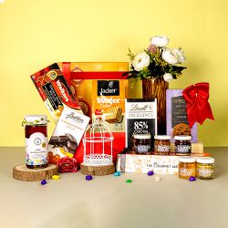 Exquisite Chocolate N Confectionery Delights Hamper to India