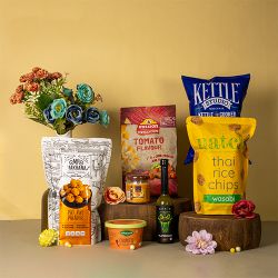 Chip  N  Dip Lovers Delight Hamper to India
