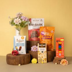 Ultimate Nuts N Chocolates Treat Hamper to India