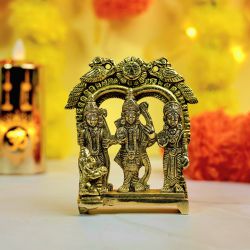 Divine Ram Darbar Brass Murti