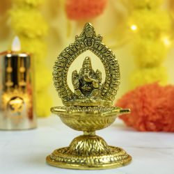 Decorative Ganesha Brass Oil Lamp to Perumbavoor