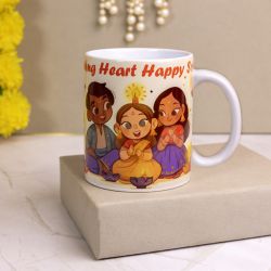 Radiant Glowing Heart Soulful Mug