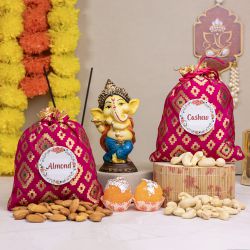 Dancing Ganesh with Nutty Delights to Irinjalakuda