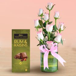 Roses Romance N Chocolaty Delight to Nipani