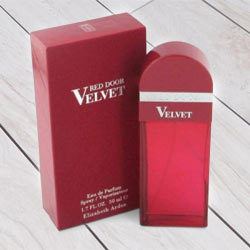 Stunning Red Door Velvet Prefume from Elizabeth Arden for Women to Cooch Behar
