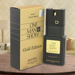 Remarkable One Man Show Gold Jacques Bogart EDT Spray to Balasore