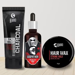 Marvelous Beardo Men Grooming Essentials Hamper to Cooch Behar