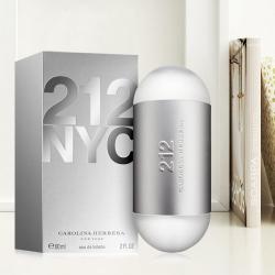 Attractive Selection of Carolina Herrera 212 NYC Eau de Toilette for Ladies to Kanjikode