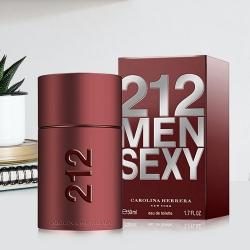 Delightful Selection of Carolina Herrera 212 Sexy Men Eau de Toilette for Her to Zirakhpur