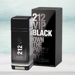 Exclusive Carolina Herrera 212 VIP Black Eau de Perfume for Gents to Zirakhpur