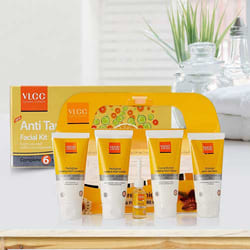 Wonderful Pedicure and Manicure Kit with Anti Tan Facial Kit from VLCC to Tirur