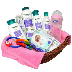 Exclusive Himalaya Baby Pamper Gift Basket to Ambattur