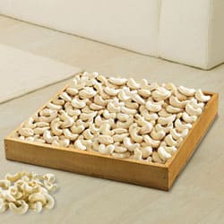 Enticing Cashews in Wooden Tray to Palani