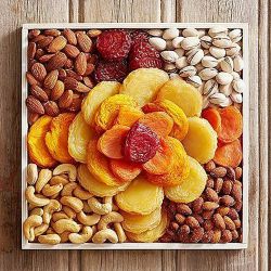 Exquisite Mixed Dry Fruits Tray for Moms Day to Marmagao