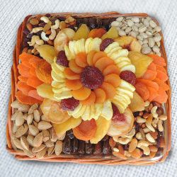 Crunchy Mixed Dried Fruits Tray to Cooch Behar