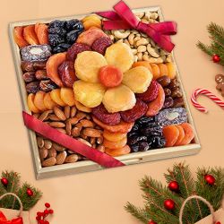Blissful Assorted Nutty Treats Basket to Palai